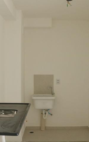 Apartamento à venda com 34m², 2 quartos e sem vagaCozinha e Área de Serviço