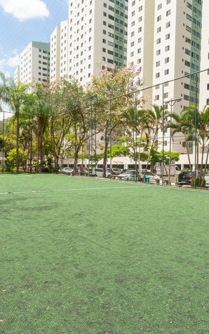 Apartamento à venda com 50m², 2 quartos e 1 vagaCampo de Futebol