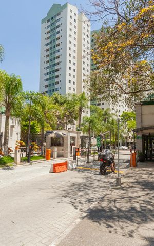 Apartamento à venda com 50m², 2 quartos e 1 vagaFachada e portaria