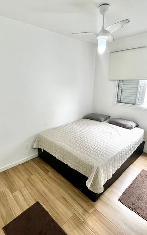 Apartamento à venda com 55m², 2 quartos e 1 vaga Apartamento à venda com 55m², 2 quartos e 1 vagaQuarto 2 - Suíte