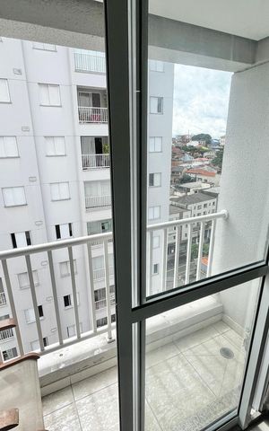 Apartamento à venda com 55m², 2 quartos e 1 vaga Apartamento à venda com 55m², 2 quartos e 1 vagaVaranda da Sala
