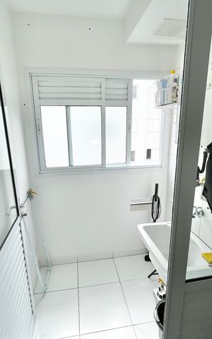 Apartamento à venda com 55m², 2 quartos e 1 vaga Apartamento à venda com 55m², 2 quartos e 1 vagaÁrea de Serviço