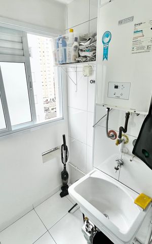 Apartamento à venda com 55m², 2 quartos e 1 vaga Apartamento à venda com 55m², 2 quartos e 1 vagaÁrea de Serviço