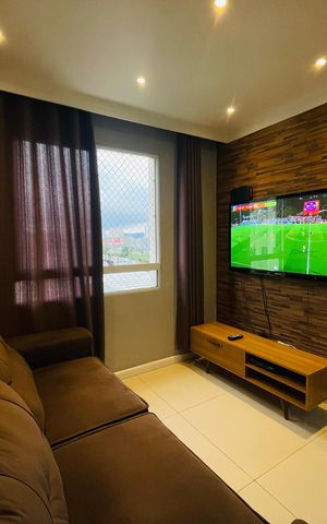 Apartamento para alugar com 45m², 2 quartos e 1 vagaSala