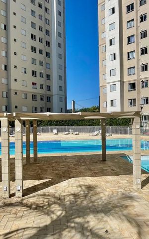 Apartamento para alugar com 45m², 2 quartos e 1 vagaÁrea comum - Piscina