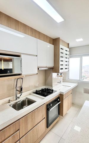 Apartamento à venda com 43m², 2 quartos e 1 vaga Apartamento à venda com 43m², 2 quartos e 1 vagaSala/Cozinha