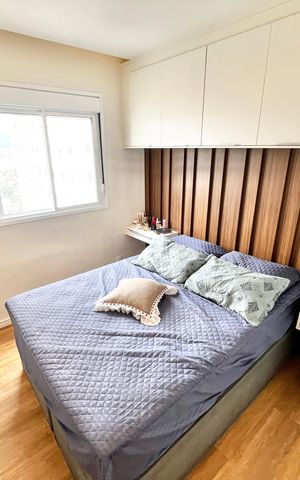 Apartamento à venda com 43m², 2 quartos e 1 vaga Apartamento à venda com 43m², 2 quartos e 1 vagaQuarto 2