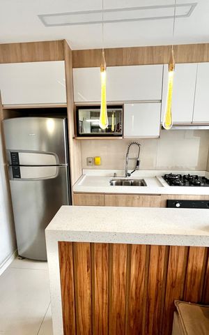 Apartamento à venda com 43m², 2 quartos e 1 vaga Apartamento à venda com 43m², 2 quartos e 1 vagaSala/Cozinha