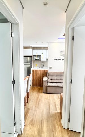 Apartamento à venda com 43m², 2 quartos e 1 vaga Apartamento à venda com 43m², 2 quartos e 1 vagaCorredor