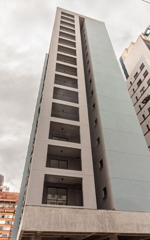 Apartamento para alugar com 27m², 1 quarto e sem vaga Apartamento para alugar com 27m², 1 quarto e sem vagaFachada