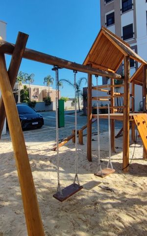 Apartamento à venda com 68m², 2 quartos e 2 vagasÁrea comum - Playground