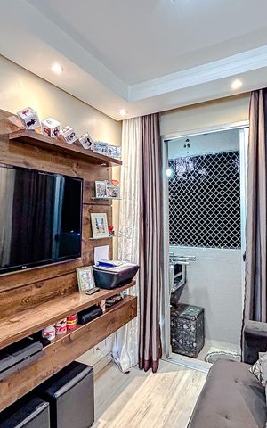 Apartamento para alugar com 48m², 2 quartos e 1 vagaSala