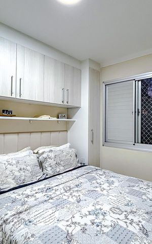 Apartamento para alugar com 48m², 2 quartos e 1 vagaQuarto 1
