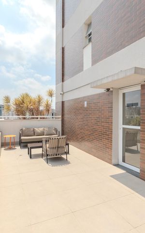Apartamento à venda com 28m², 1 quarto e sem vagaÁrea comum