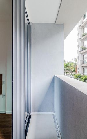 Studio para alugar com 25m², 1 quarto e sem vagaVaranda