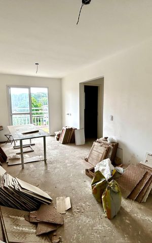 Apartamento à venda com 62m², 2 quartos e 2 vagas Apartamento à venda com 62m², 2 quartos e 2 vagasSala
