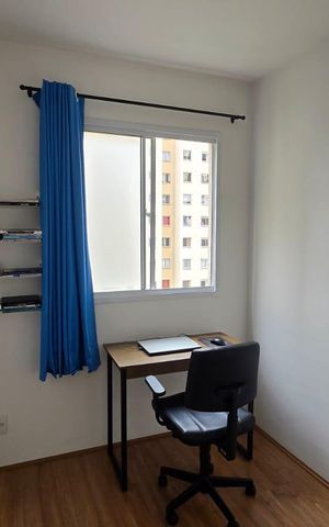 Apartamento à venda com 33m², 2 quartos e sem vaga