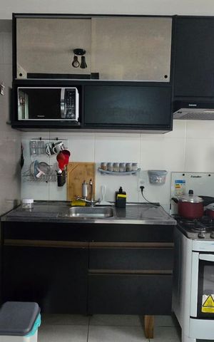 Apartamento à venda com 33m², 2 quartos e sem vaga