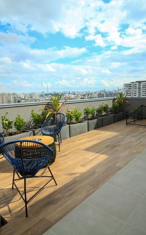 Studio à venda com 30m², 1 quarto e sem vaga