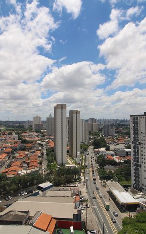 Apartamento à venda com 38m², 2 quartos e sem vagaVista da sacada