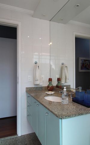 Apartamento à venda com 120m², 3 quartos e 2 vagasBanheiro Social