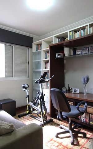 Apartamento à venda com 120m², 3 quartos e 2 vagasQuarto 2
