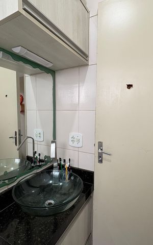 Apartamento para alugar com 54m², 2 quartos e 1 vagaBanheiro Social