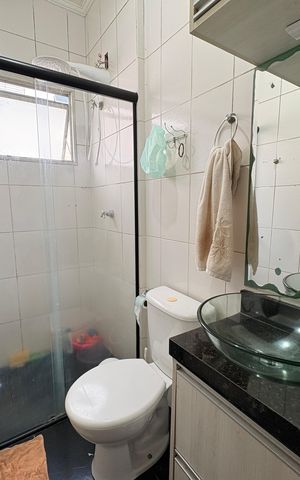 Apartamento para alugar com 54m², 2 quartos e 1 vagaBanheiro Social
