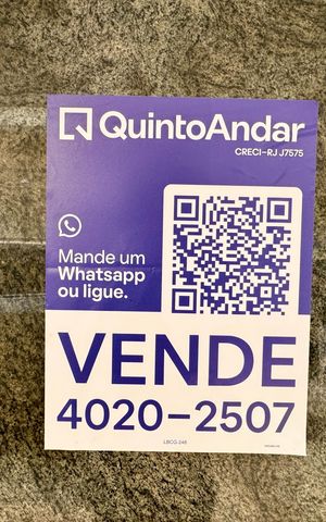 Apartamento à venda com 56m², 1 quarto e 1 vaga Apartamento à venda com 56m², 1 quarto e 1 vagaPlaca