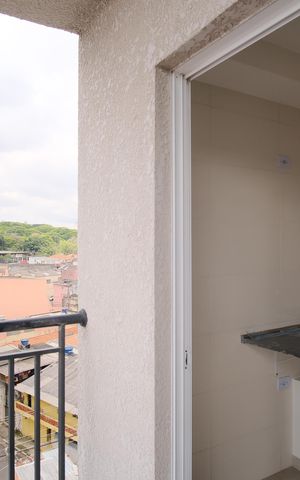 Studio à venda com 24m², 1 quarto e sem vagaVaranda