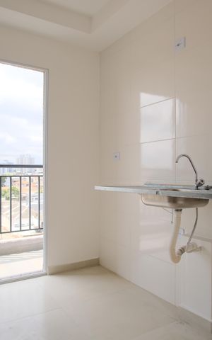 Studio à venda com 24m², 1 quarto e sem vagaCozinha