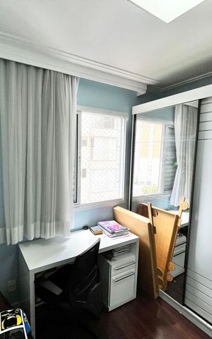 Apartamento à venda com 122m², 4 quartos e 2 vagas Apartamento à venda com 122m², 4 quartos e 2 vagasQuarto 3