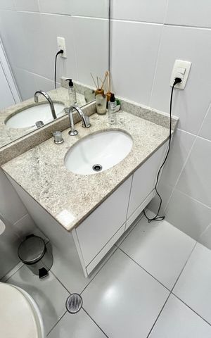 Apartamento à venda com 122m², 4 quartos e 2 vagas Apartamento à venda com 122m², 4 quartos e 2 vagasBanheiro da Suite