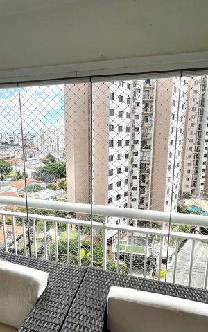 Apartamento à venda com 122m², 4 quartos e 2 vagas Apartamento à venda com 122m², 4 quartos e 2 vagasVaranda gourmet
