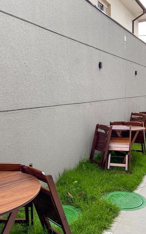 Studio para alugar com 48m², 1 quarto e sem vaga Studio para alugar com 48m², 1 quarto e sem vagaÁrea comum - Churrasqueira