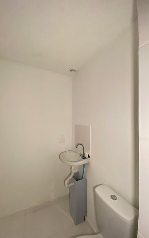 Studio para alugar com 48m², 1 quarto e sem vaga Studio para alugar com 48m², 1 quarto e sem vagaBanheiro