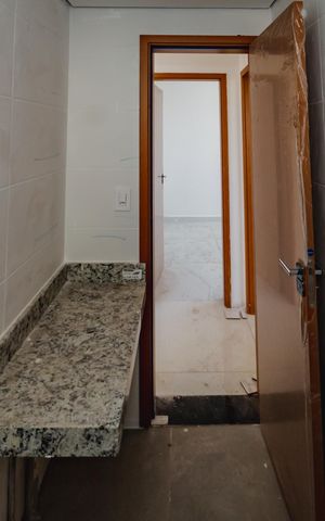 Apartamento à venda com 55m², 2 quartos e 1 vagaBanheiro Social