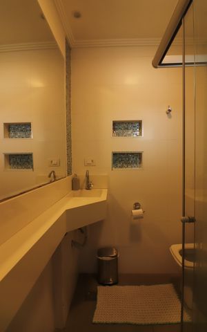 Apartamento para alugar com 126m², 2 quartos e 1 vagaQuarto 1 - Suíte Banheiro 
