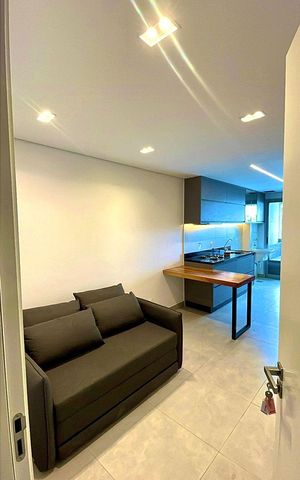 Apartamento para alugar com 40m², 1 quarto e 1 vaga