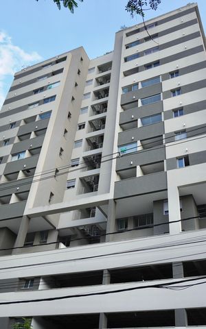Apartamento para alugar com 40m², 1 quarto e 1 vagaFachada do Prédio