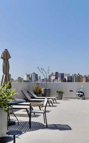 Apartamento para alugar com 40m², 1 quarto e 1 vagaÁrea comum 