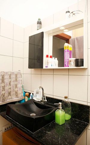 Apartamento à venda com 106m², 3 quartos e sem vagaBanheiro 1
