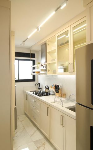 Apartamento à venda com 56m², 1 quarto e 1 vagaCozinha