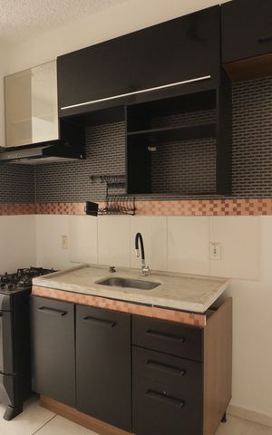 Apartamento à venda com 45m², 2 quartos e 1 vagaCozinha