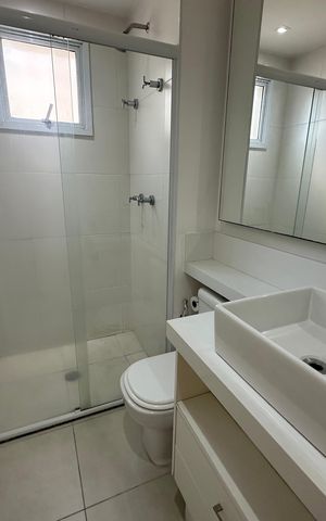 Apartamento à venda com 64m², 1 quarto e 1 vagaBanheiro da Suíte