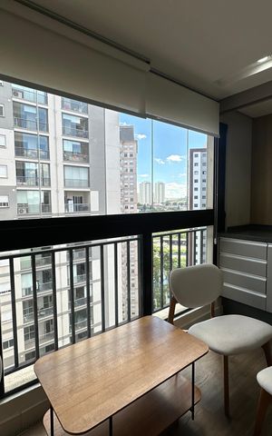 Apartamento à venda com 64m², 1 quarto e 1 vagaVaranda