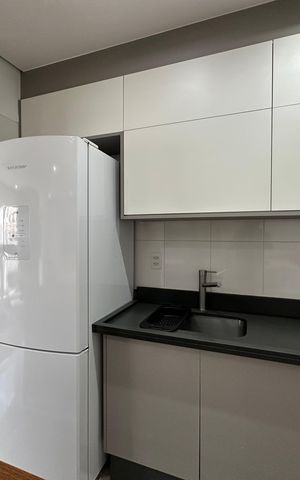 Apartamento à venda com 64m², 1 quarto e 1 vagaCozinha