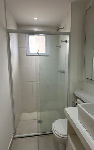 Apartamento à venda com 64m², 1 quarto e 1 vagaBanheiro da Suíte