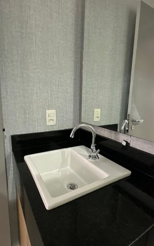 Apartamento à venda com 64m², 1 quarto e 1 vagaBanheiro