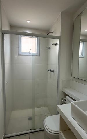 Apartamento à venda com 64m², 1 quarto e 1 vagaBanheiro da Suíte